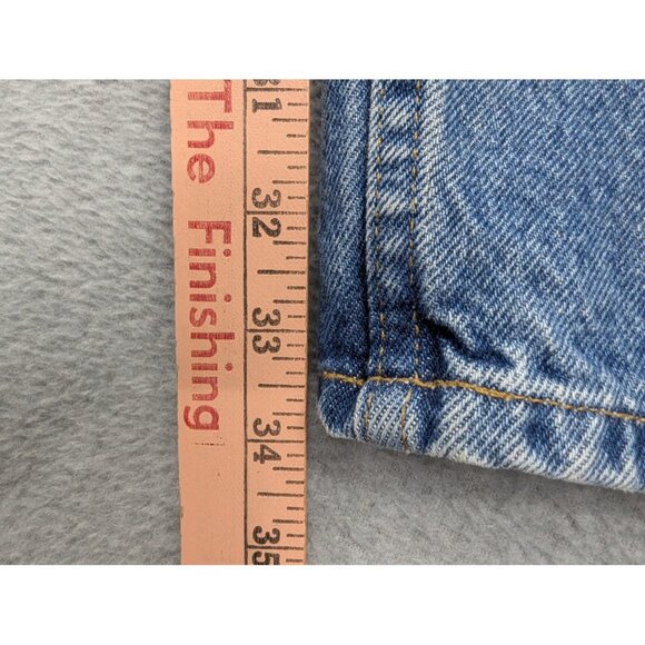 L.L.Bean Jeans Mens 40x34 Blue Relaxed Fit Straight Leg Zip Fly Cotton Denim - Picture 7 of 15